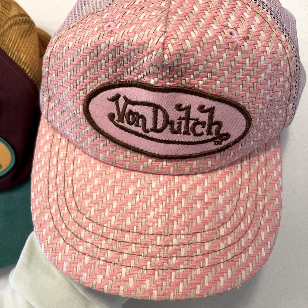 Authentic Pink Von Dutch SnapBack